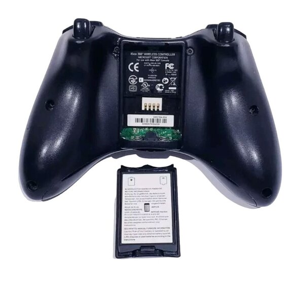 Microsoft Xbox 360 OEM Wireless Controller Black Un-Tested (Lights Up) - Picture 9 of 10